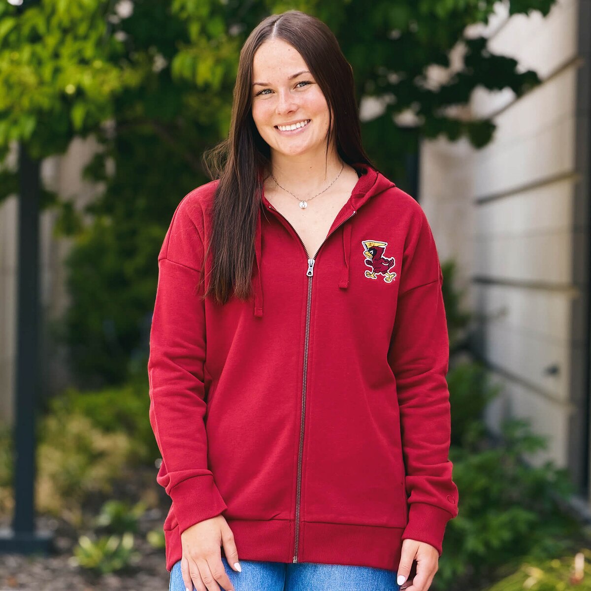 Gear Women's Pennant Cy Cardinal Full Zip